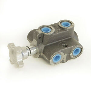 Iseki hydraulic manual valve
